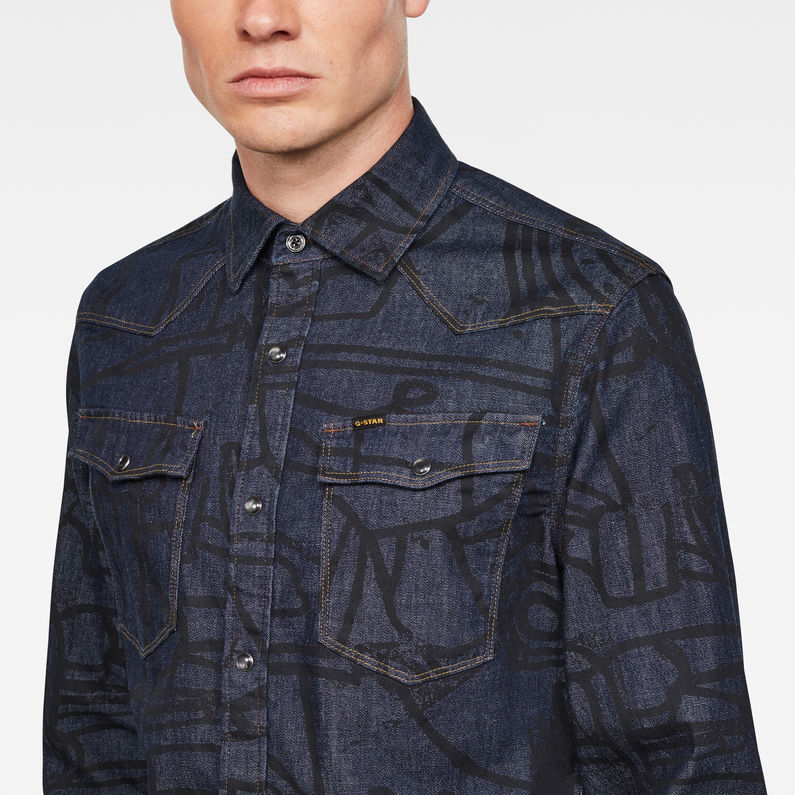 G-Star RAW® 3301 Slim Shirt Dark blue