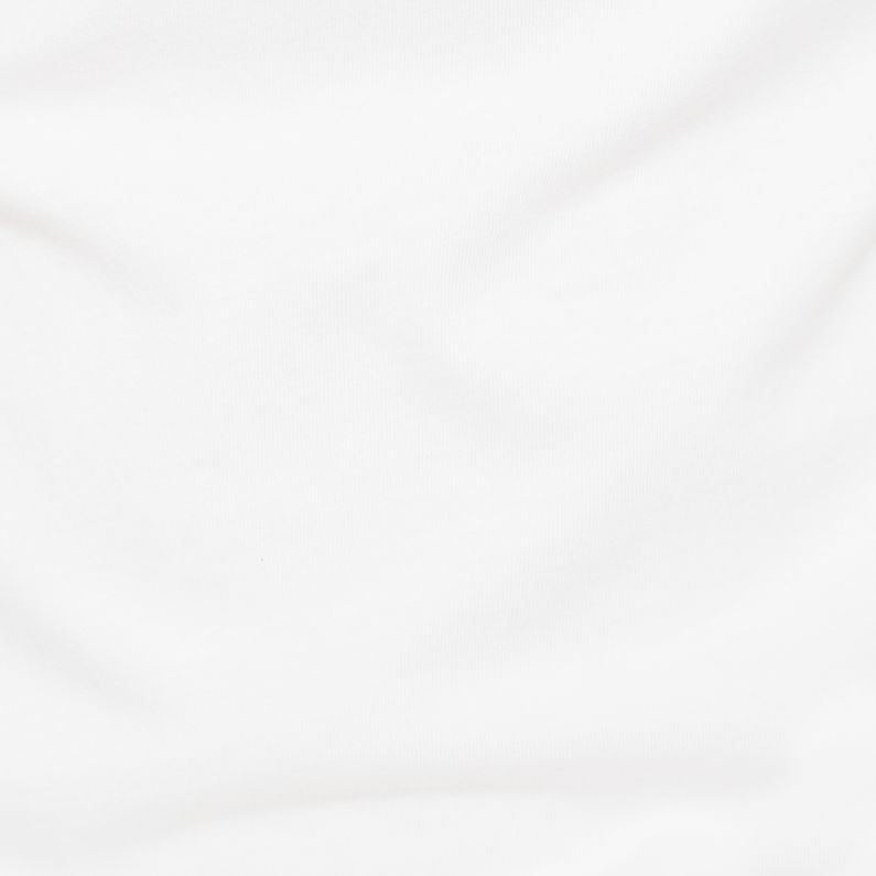 G-Star RAW® Wavy Logo Originals T-Shirt White fabric shot