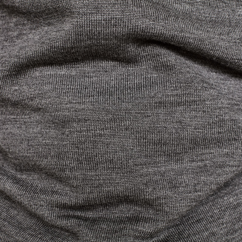 G-Star RAW® Premium Basic Knitted Sweater グレー fabric shot