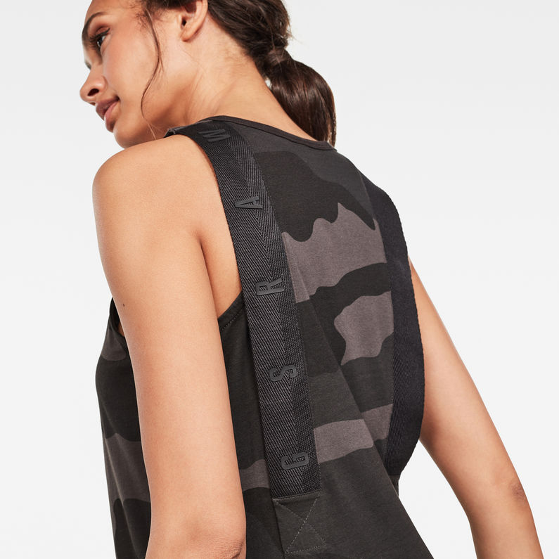 G-Star RAW® Lyker Allover Kleid Schwarz