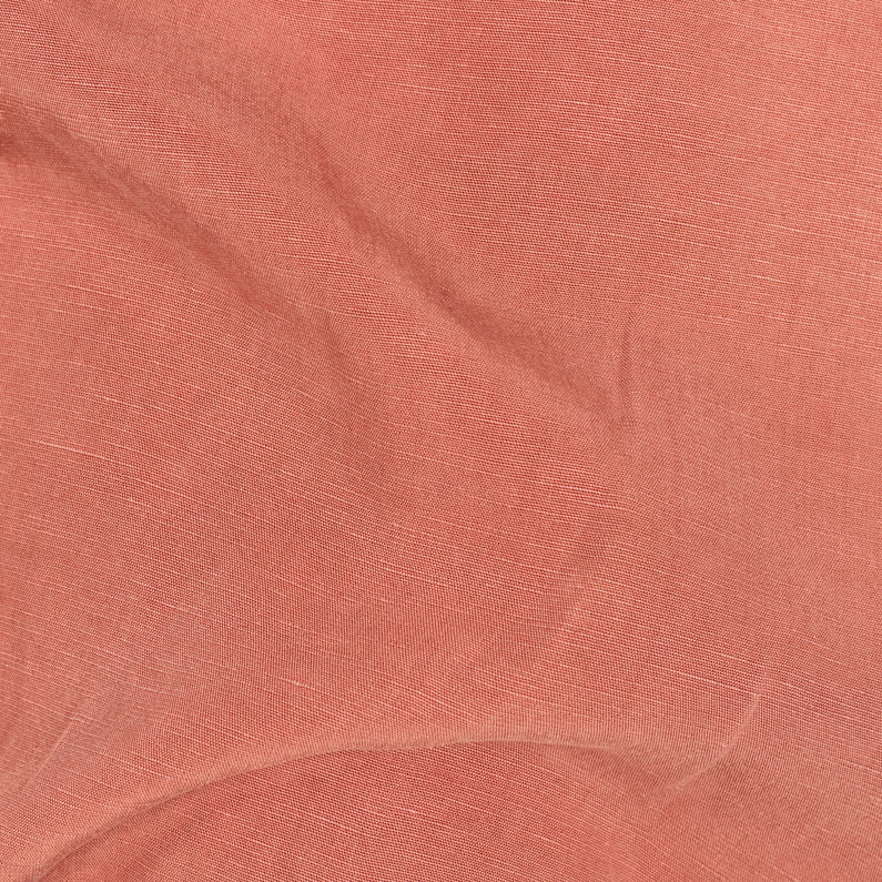 G-STAR® Pleated High Shorts Red fabric shot