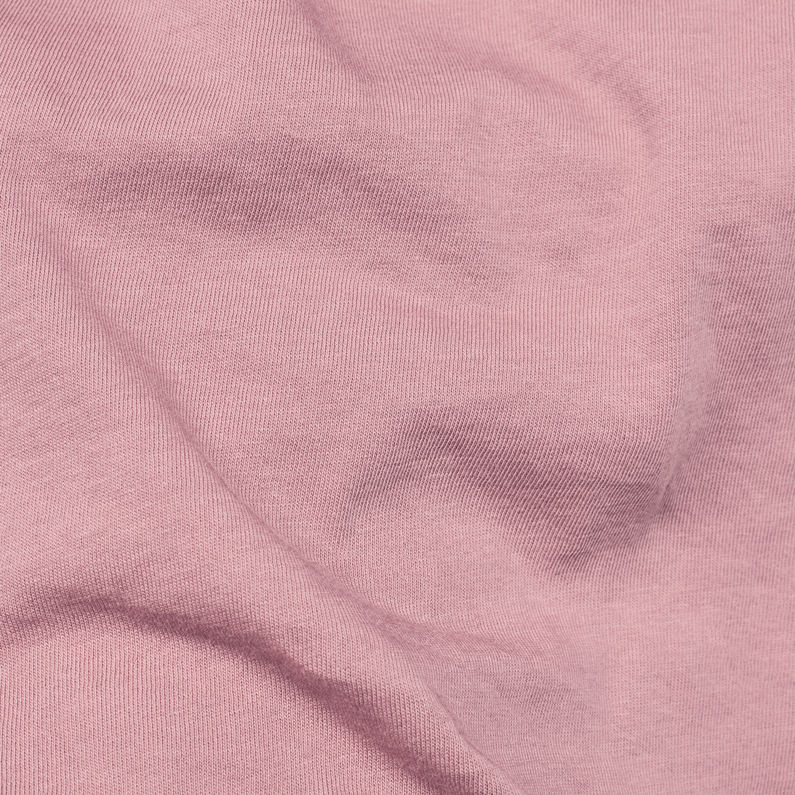 G-Star RAW® Core Eyben Slim Top Pink fabric shot
