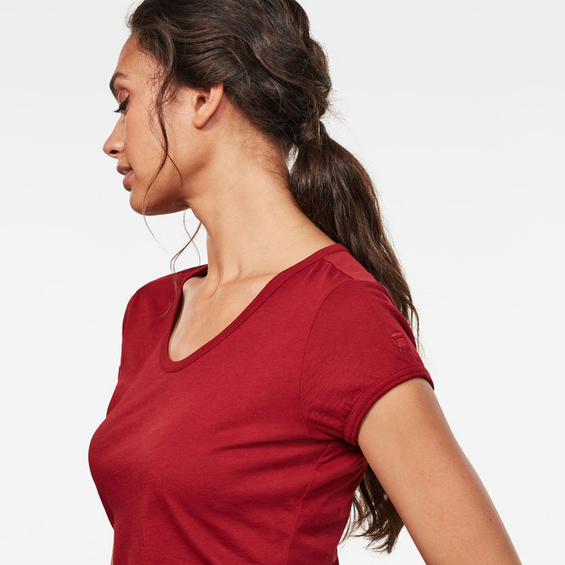 G-Star RAW® Haut Core Eyben Slim Rouge detail shot