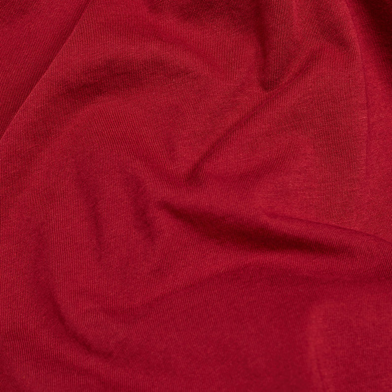 G-Star RAW® Haut Core Eyben Slim Rouge fabric shot
