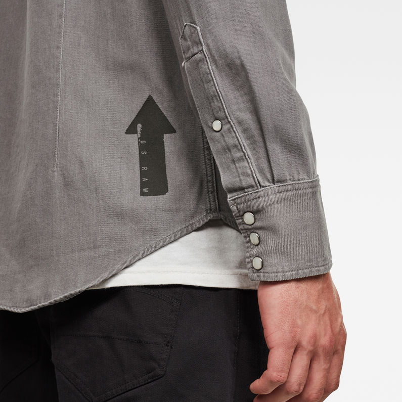 G-STAR® 3301 Slim Shirt Grey
