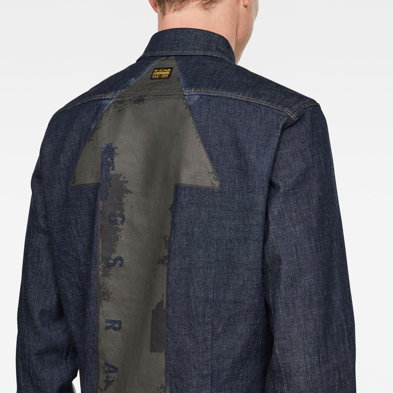 G-Star RAW® 3301 Slim Overhemd Donkerblauw