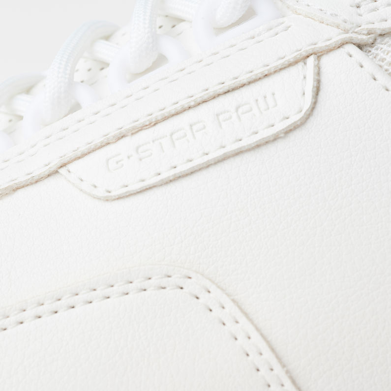G-Star RAW® Rackam Vodan Low II Sneakers White fabric shot
