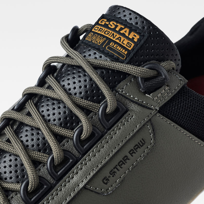 G-Star RAW® Rackam Vodan Low II Sneaker Grün detail