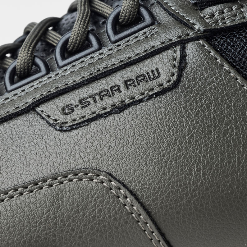 G-STAR® Rackam Vodan Low II Sneaker Grün fabric shot