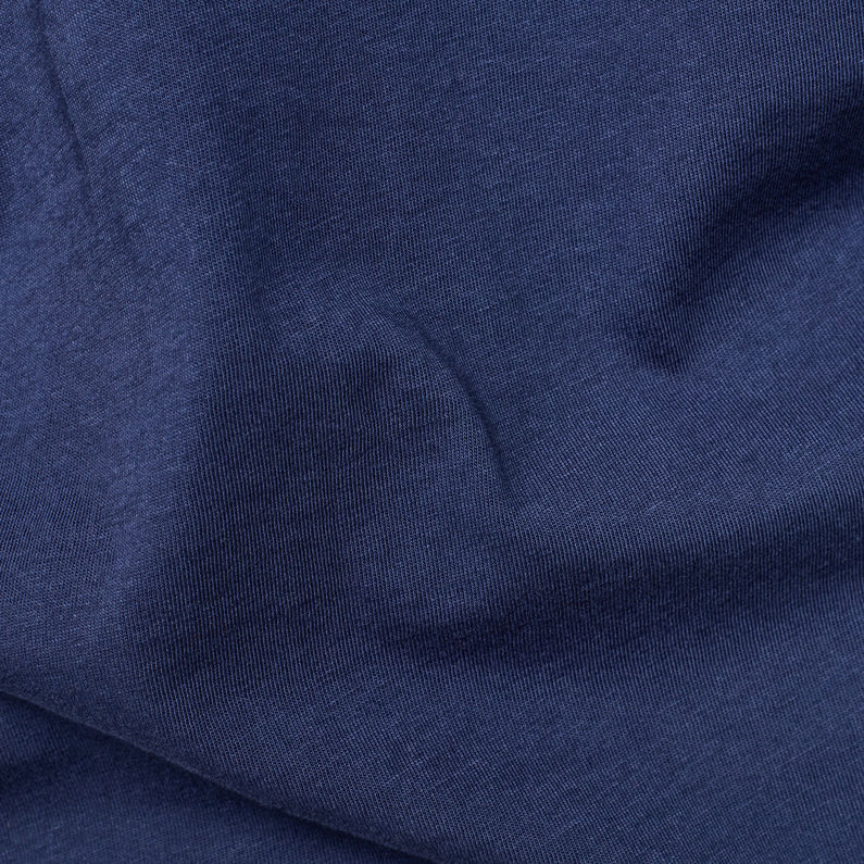 G-Star RAW® Flag Graphic T-Shirt Dark blue fabric shot