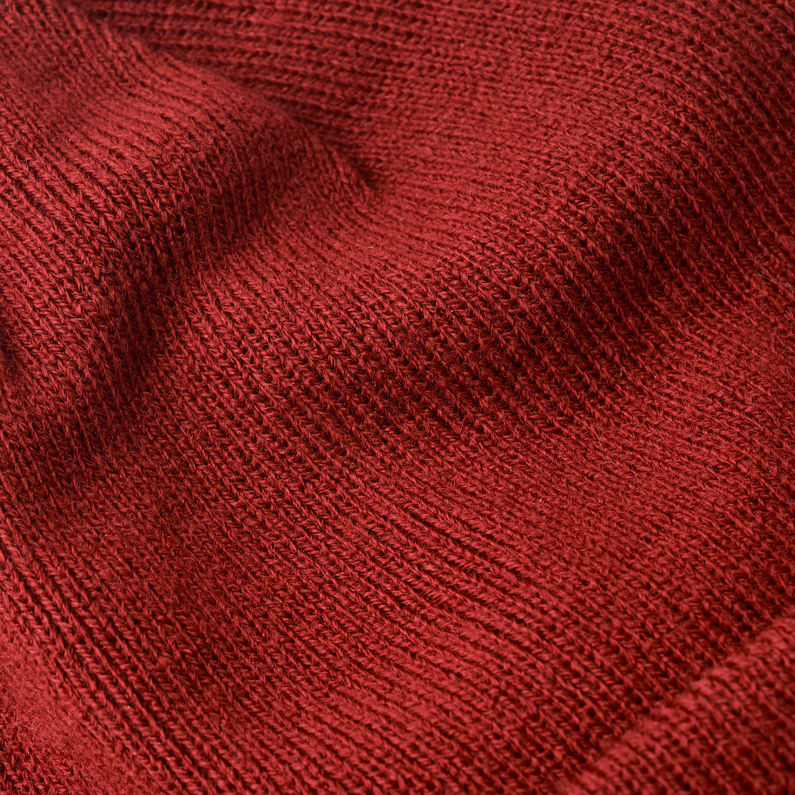 G-Star RAW® Bonnet long Effo Rouge fabric shot