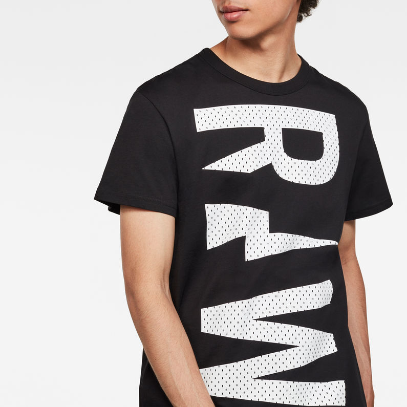 G-Star RAW® Graphic 5 T-Shirt Black detail shot