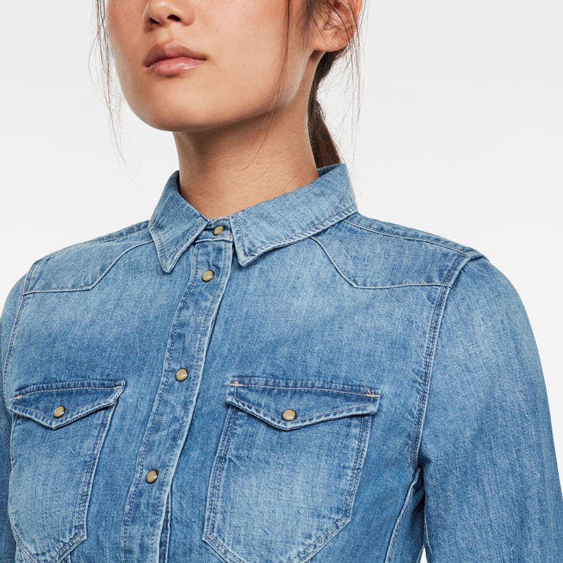 G-STAR® Denim Slim Shirt Medium blue