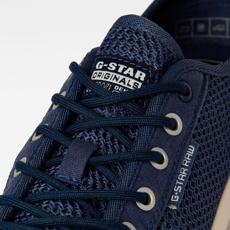 G-Star RAW® Kendo Mesh Sneakers Bleu foncé detail