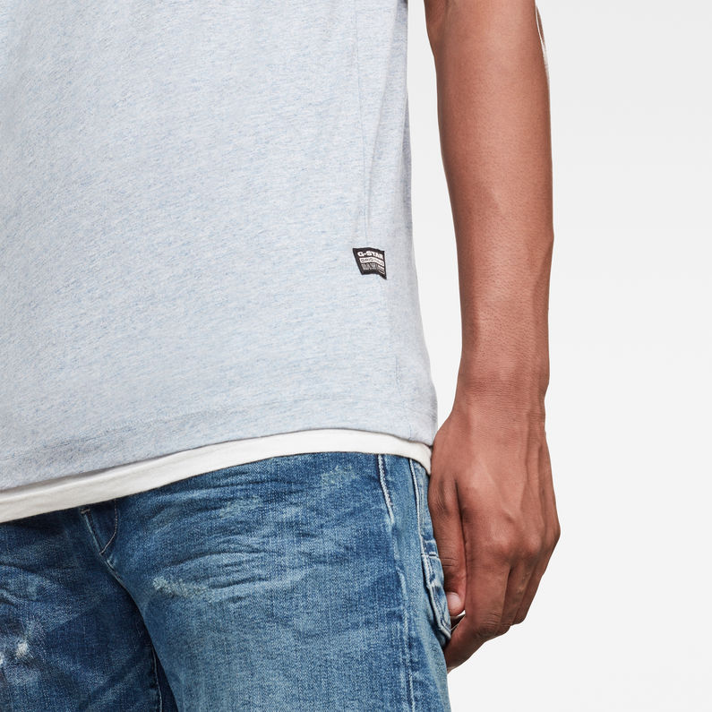 G-Star RAW® T-shirt Base-S Bleu moyen detail shot