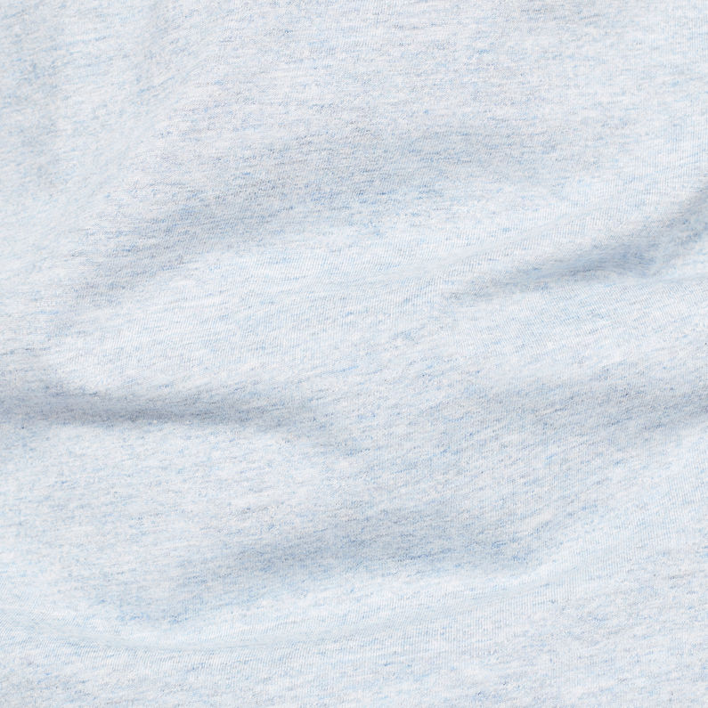 G-Star RAW® T-shirt Base-S Bleu moyen fabric shot
