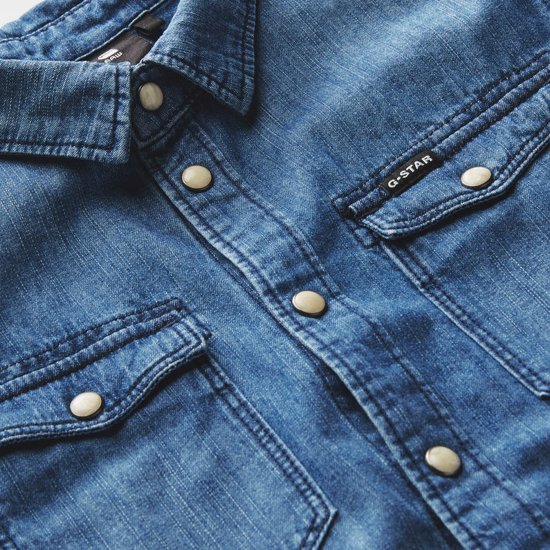 G-STAR® 3301 Denim Shirt Medium blue
