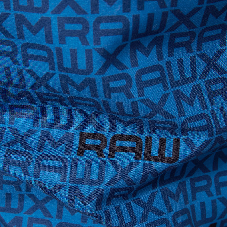 G-Star RAW® Max Zwembroek Donkerblauw fabric shot