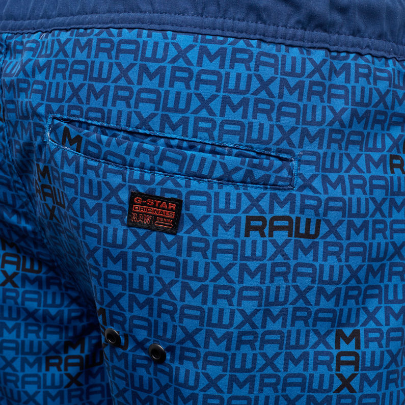 G-STAR® Bañador Max Azul oscuro detail shot