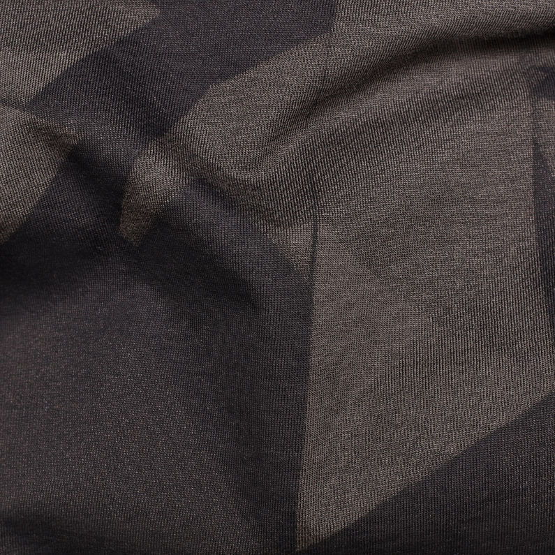 G-Star RAW® Tape Camo AOP T-Shirt Black fabric shot