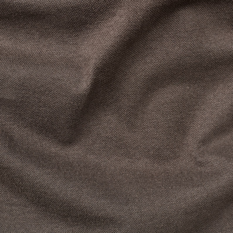 G-Star RAW® Hunting Patch Poloshirt Grau fabric shot