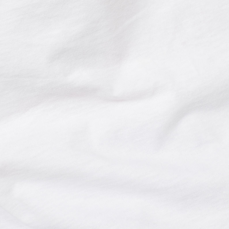 G-STAR® Raw. Stripe Graphic T-Shirt White