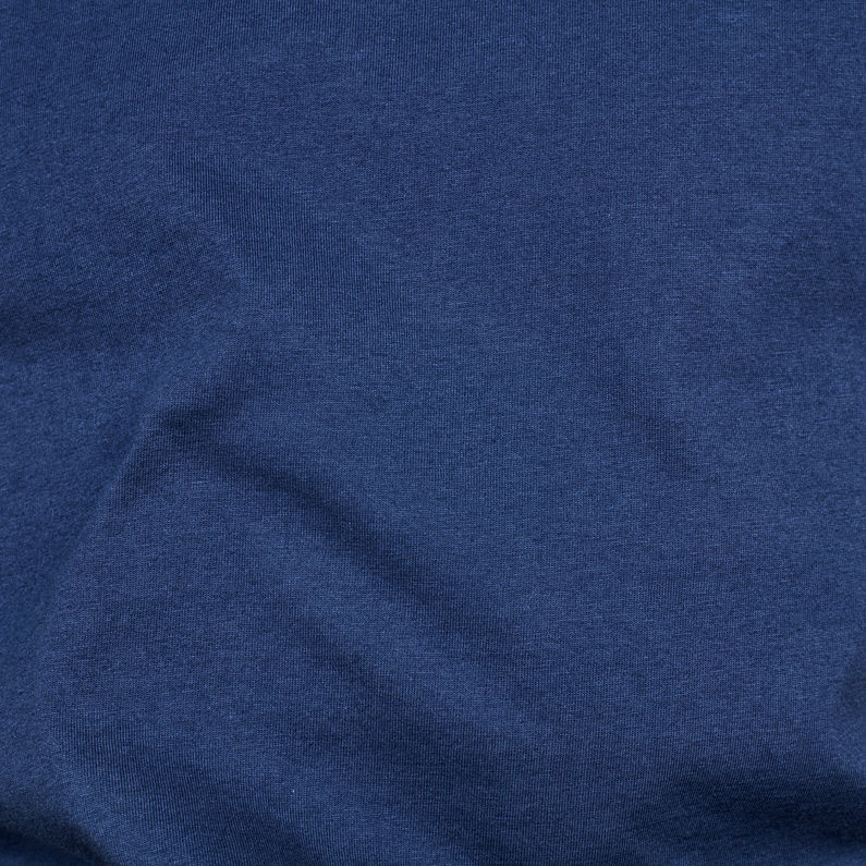 G-Star RAW® Base-S T-Shirt Dark blue fabric shot