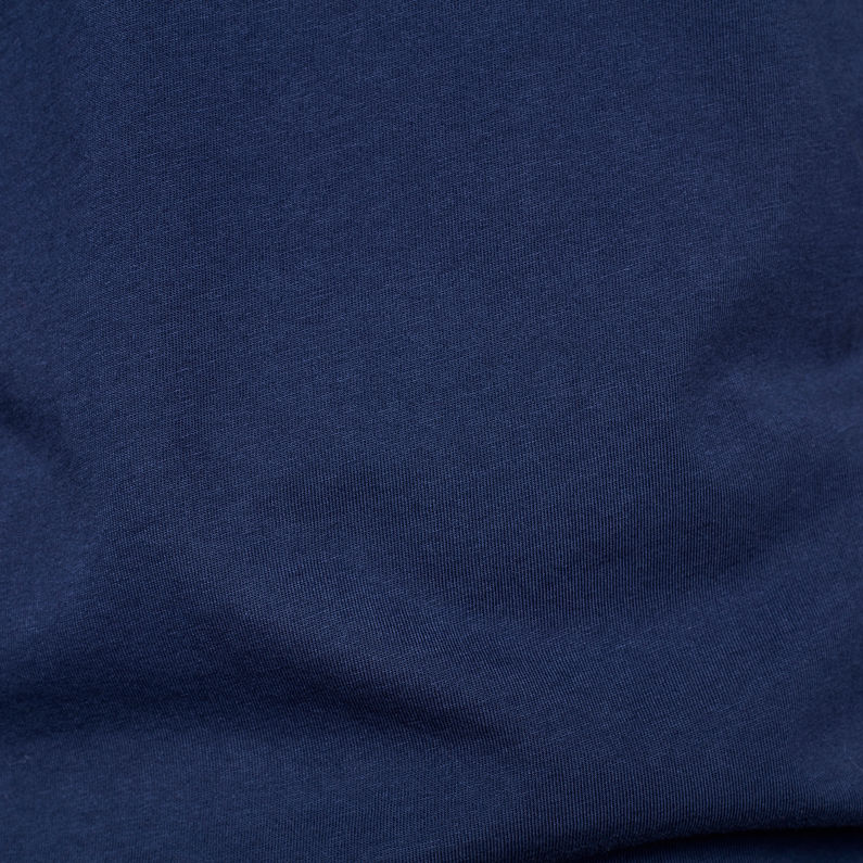 G-Star RAW® T-shirt Text GR Slim Bleu foncé