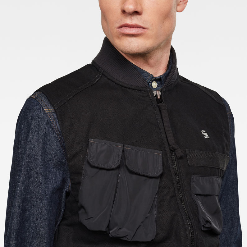 G-STAR® Utility Vest ブラック detail shot