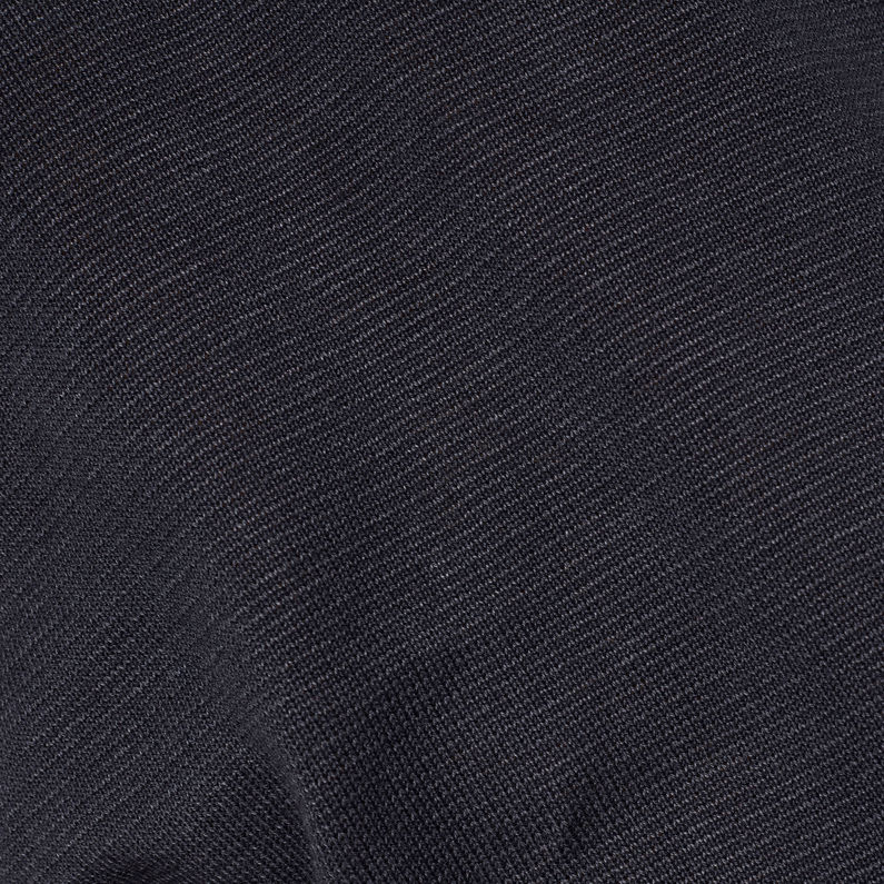 G-Star RAW® Bronek Knitted Sweater Black fabric shot