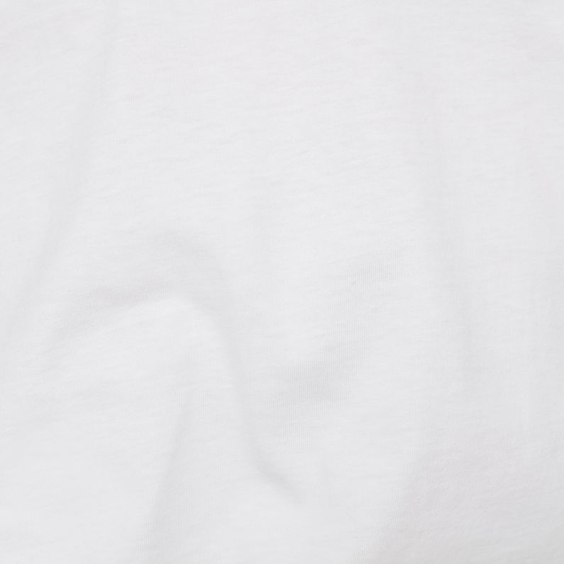 G-Star RAW® Base-R T-Shirt White fabric shot