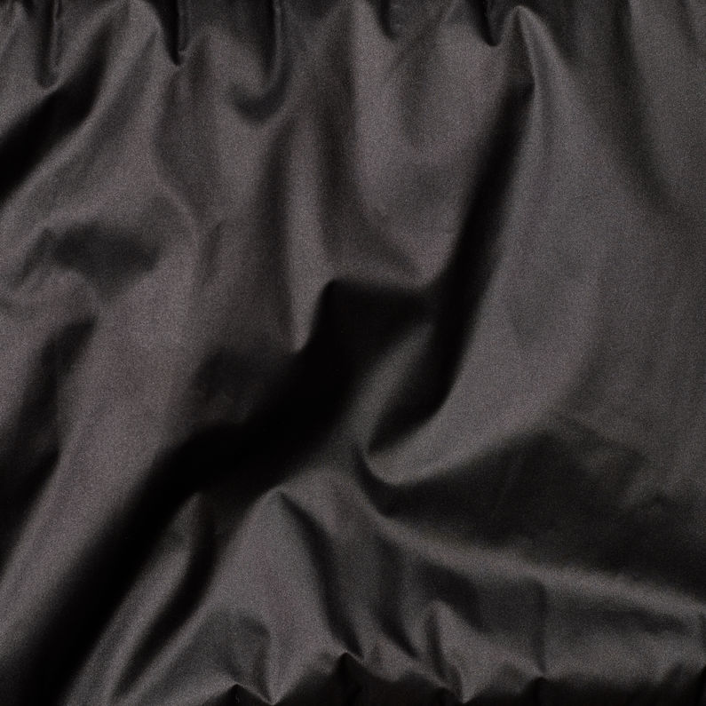 G-Star RAW® Meefic Quilted Jacke Schwarz fabric shot