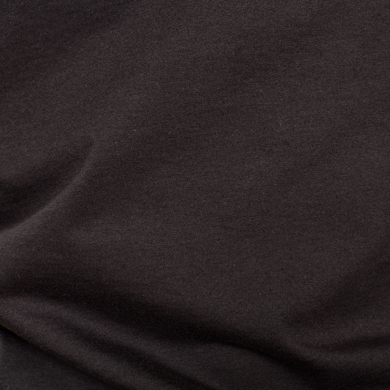 G-Star RAW® Raw. Stripe Graphic T-Shirt Black fabric shot