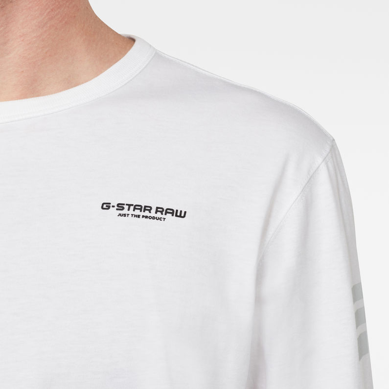 G-Star RAW® Base-R T-Shirt White detail shot