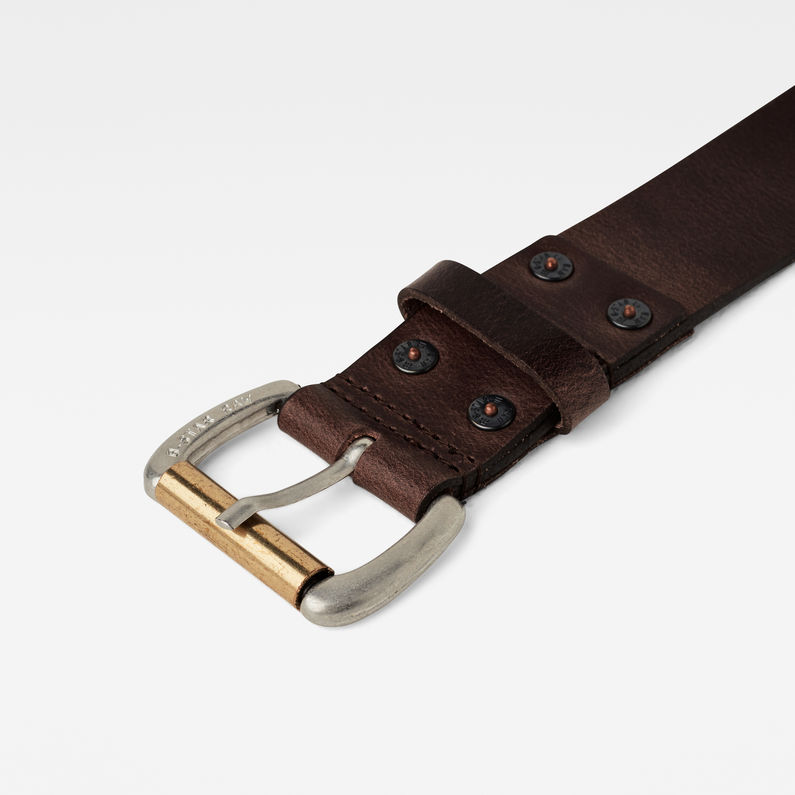 G-Star RAW® Plain Dast Belt Metal detail shot buckle