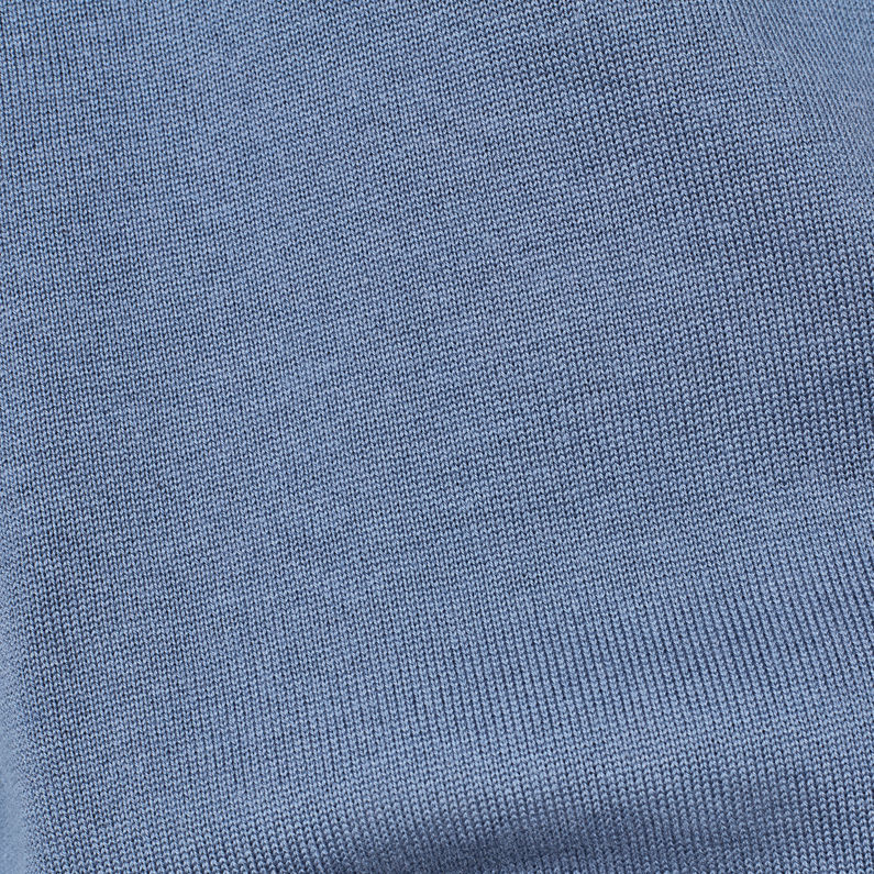 G-STAR® Premium Basic Knit Light blue fabric shot