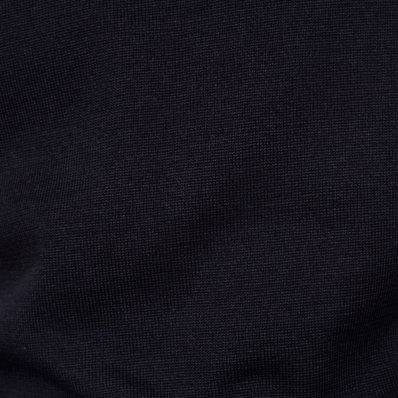 G-Star RAW® Premium Basic Knit Dark blue fabric shot