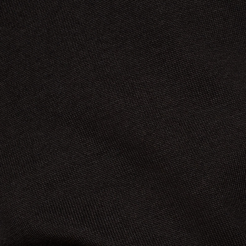 G-Star RAW® Premium Basic Knitted Pullover Schwarz fabric shot