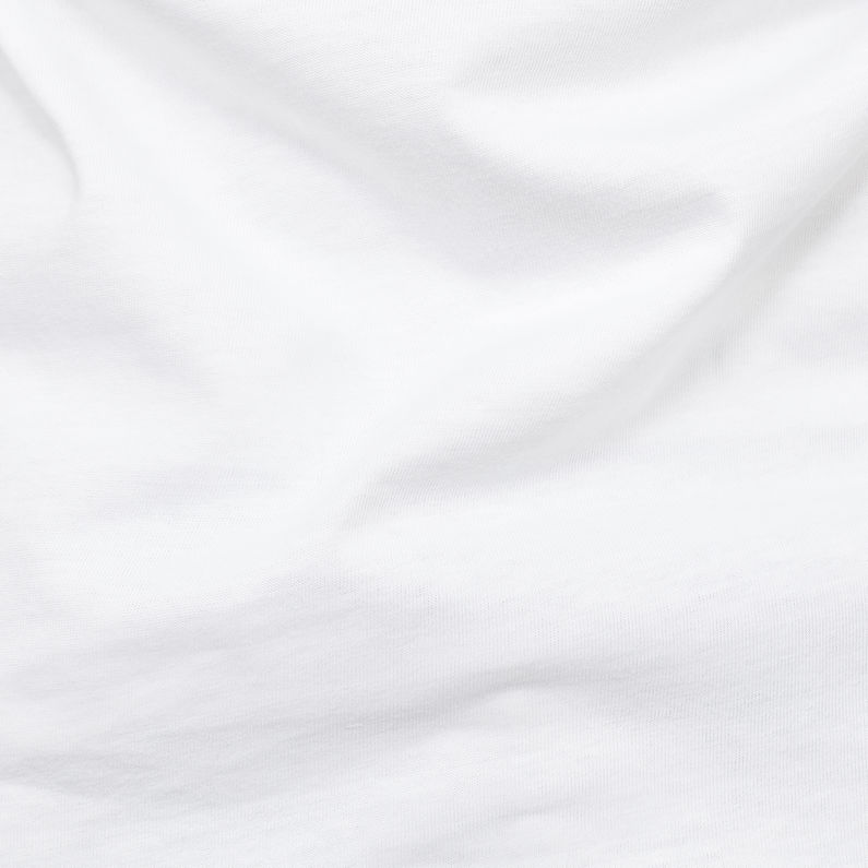 G-Star RAW® T-Shirt GRAW Slim Blanc