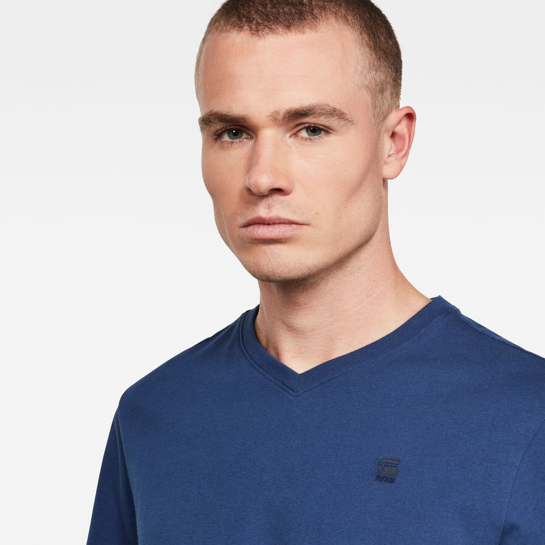G-Star RAW® Base-S T-Shirt Dark blue detail shot