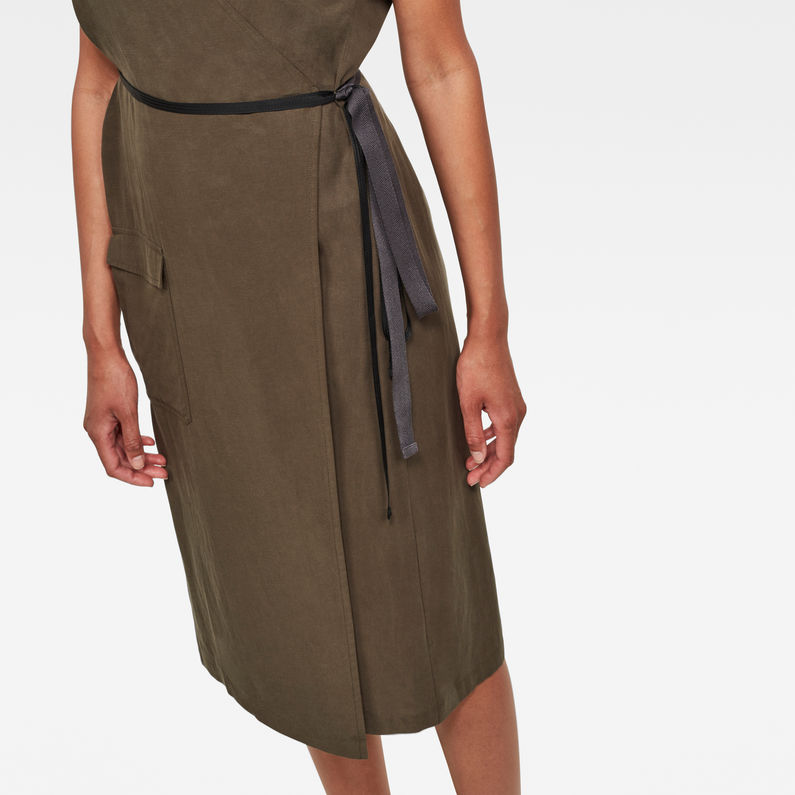 G-STAR® Wrap dress Green