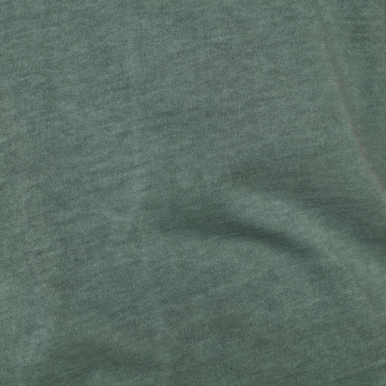 G-Star RAW® Lash T-Shirt Green fabric shot