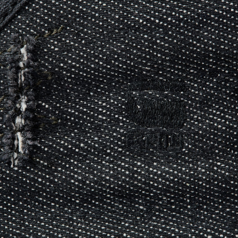 G-Star RAW® Rovulc 50 years Denim Mid Sneakers Black fabric shot