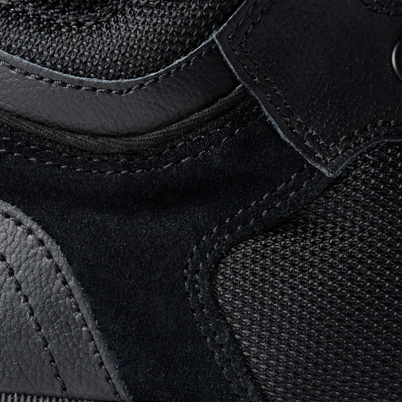 G-STAR® Mimemis Mid Sneakers Black fabric shot