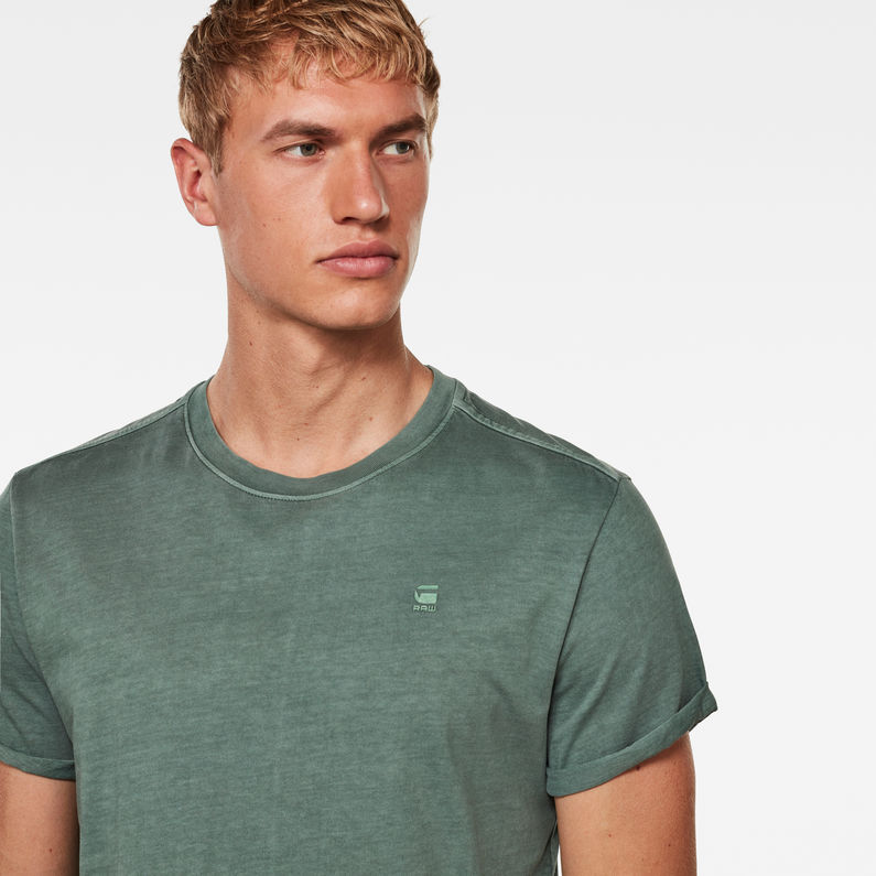 G-Star RAW® Lash T-Shirt Green detail shot