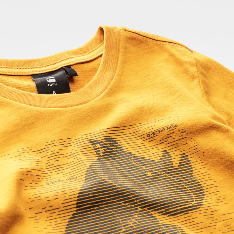 G-Star RAW® T-Shirt Jaune