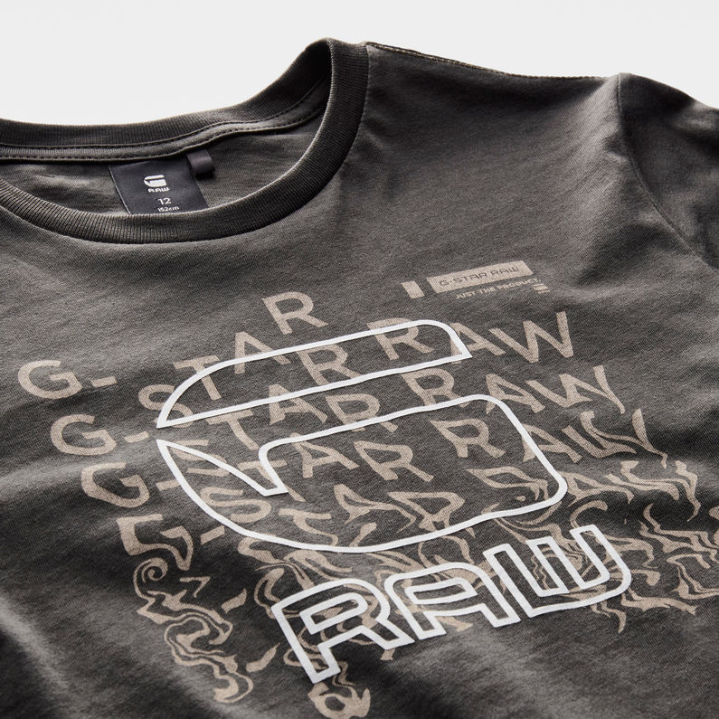 G-Star RAW® T-Shirt Grey detail shot