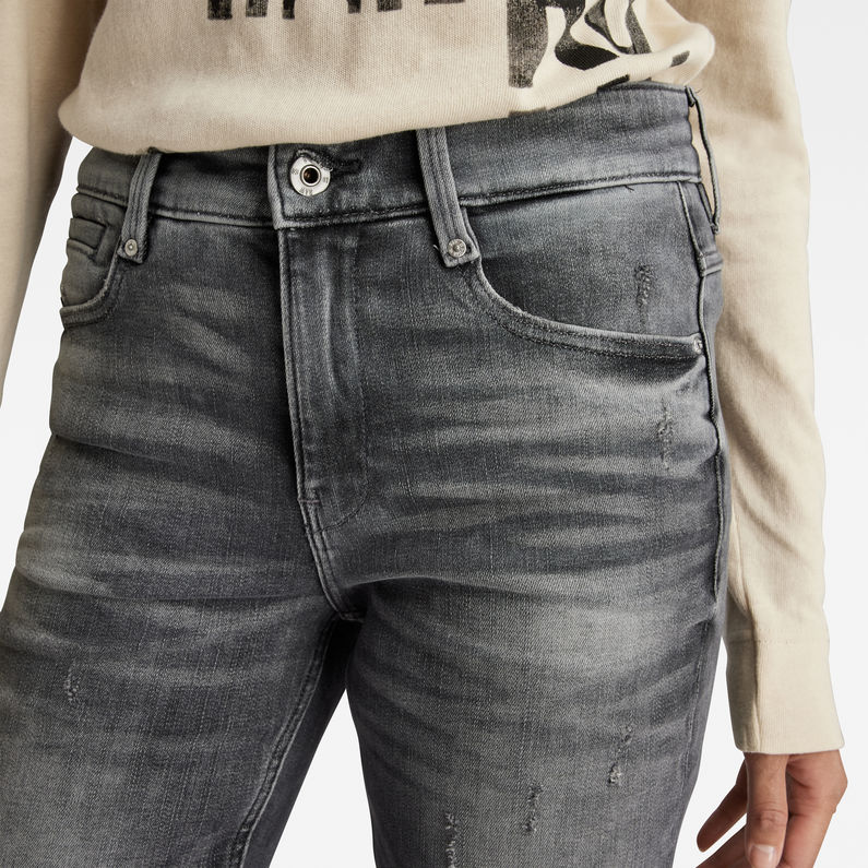 G-Star RAW® 4311 Noxer High Straight Jeans Schwarz