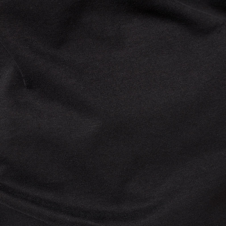G-Star RAW® Back Graphic Logo T-Shirt Black fabric shot