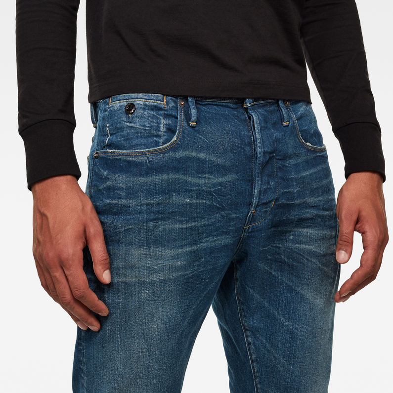 G-Star RAW® Loic Relaxed Tapered Jeans Midden blauw
